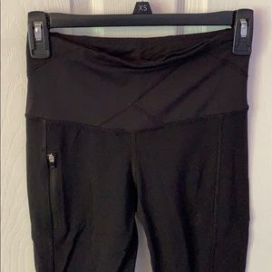High waisted black lululemon leggings